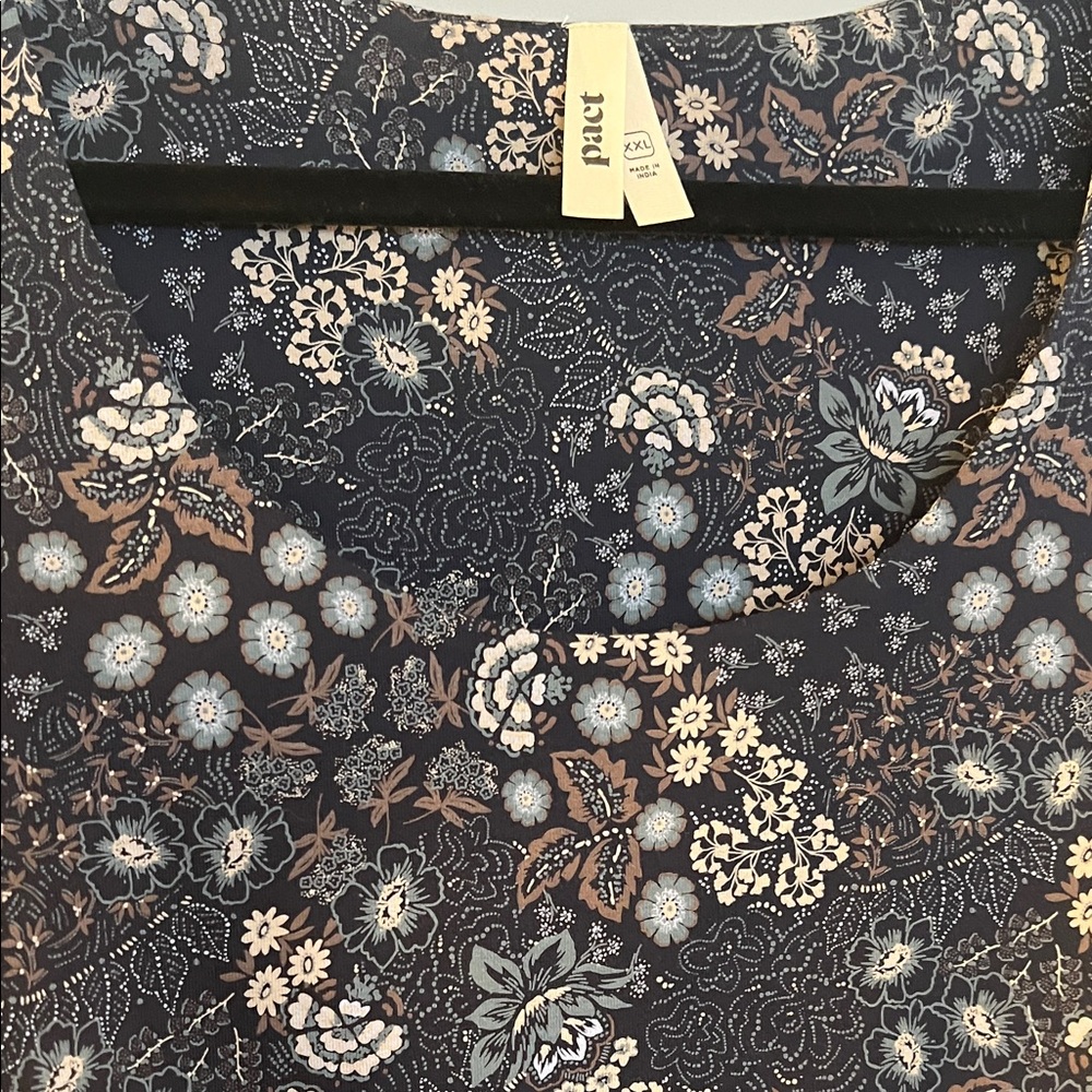 Pact Women's Fit & Flare Scoop Dress Made With Organic Cotton - Size XXL - Picture 5 of 12